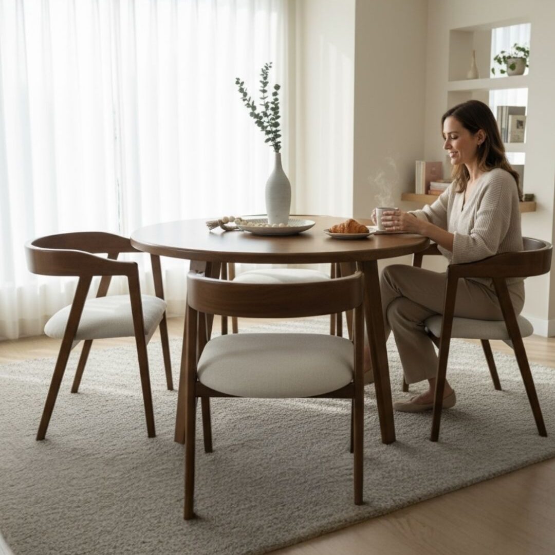 COMEDOR PERGAMO 4 SILLAS
