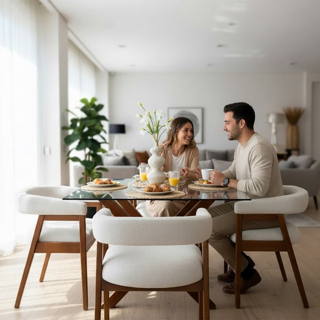 COMEDOR BELGRANO 4 SILLAS